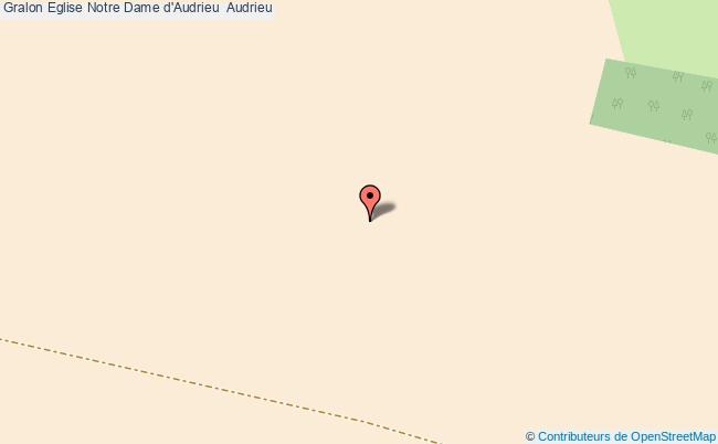 plan Eglise Notre Dame D'audrieu  Audrieu Audrieu