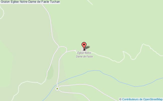 plan Eglise Notre-dame De Faste Tuchan Tuchan