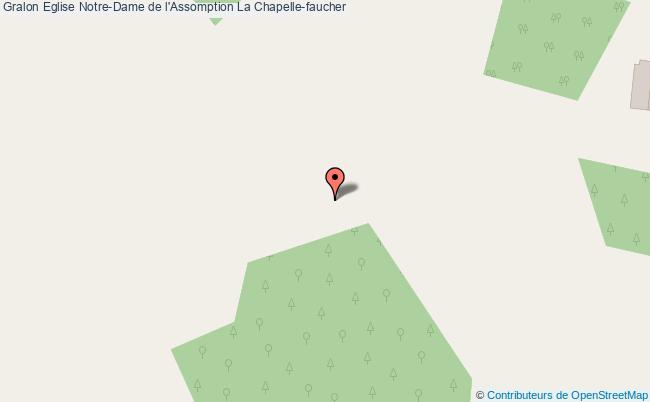 plan Eglise Notre-dame De L'assomption La Chapelle-faucher La Chapelle-faucher