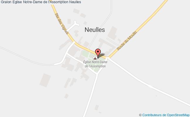 plan Eglise Notre-dame De L'assomption Neulles Neulles