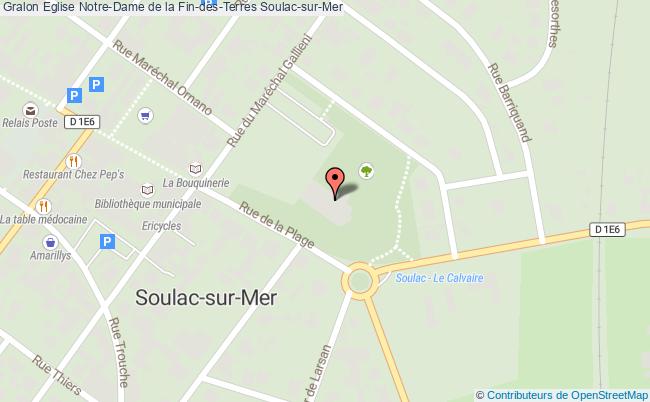plan Eglise Notre-dame De La Fin-des-terres Soulac-sur-mer Soulac-sur-Mer
