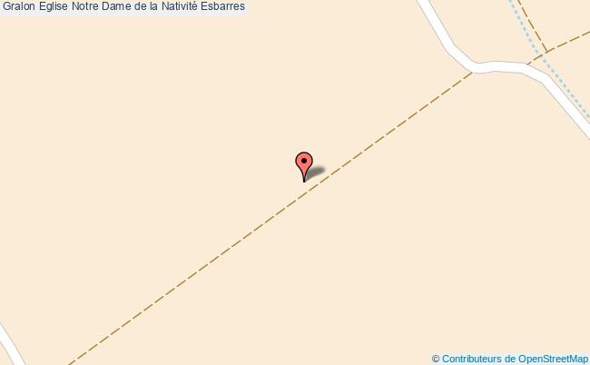 plan Eglise Notre Dame De La Nativité Esbarres Esbarres