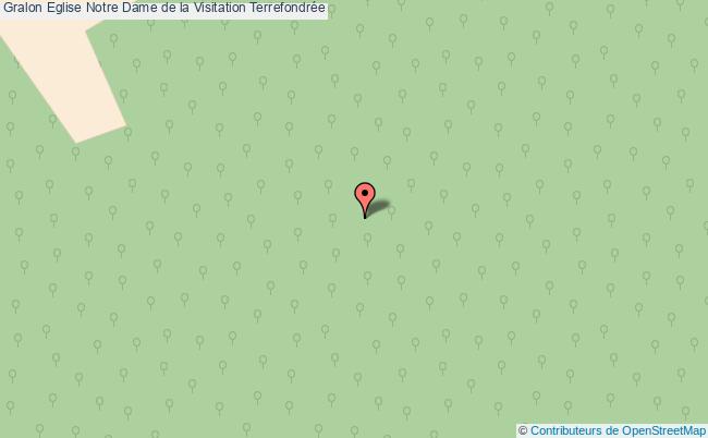 plan Eglise Notre Dame De La Visitation Terrefondrée Terrefondrée