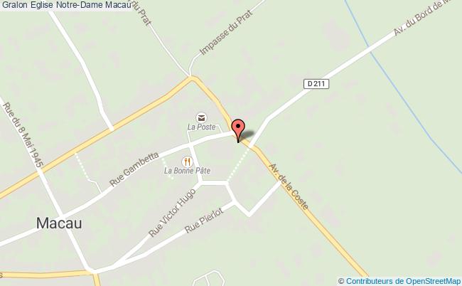 plan Eglise Notre-dame Macau Macau