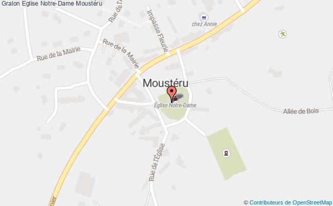 plan Eglise Notre-dame Moustéru Moustéru