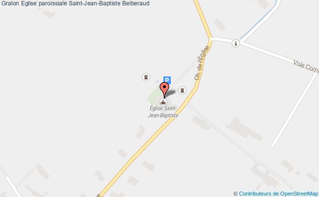 plan Eglise Paroissiale Saint-jean-baptiste Belberaud Belberaud