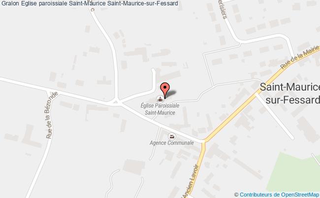 Eglise paroissiale saintmaurice Saintmauricesurfessard tourisme