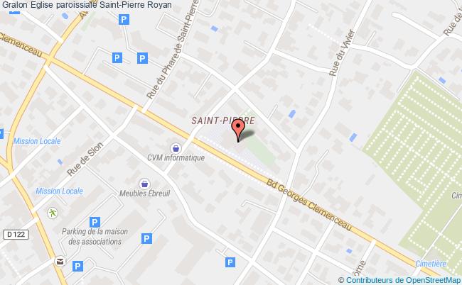 plan Eglise Paroissiale Saint-pierre Royan Royan