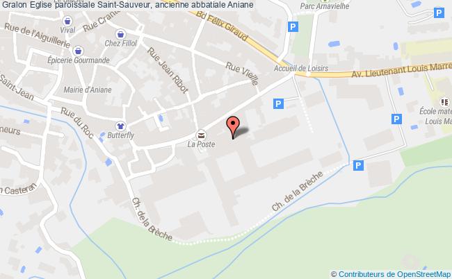 plan Eglise Paroissiale Saint-sauveur, Ancienne Abbatiale Aniane Aniane