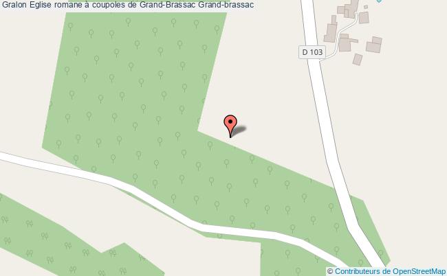 Eglise romane à coupoles de Grand-Brassac