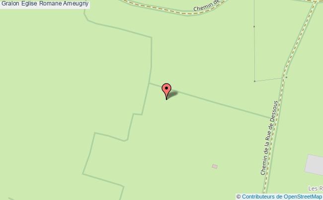 plan Eglise Romane Ameugny Ameugny