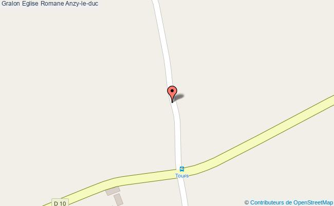 plan Eglise Romane Anzy-le-duc Anzy-le-duc