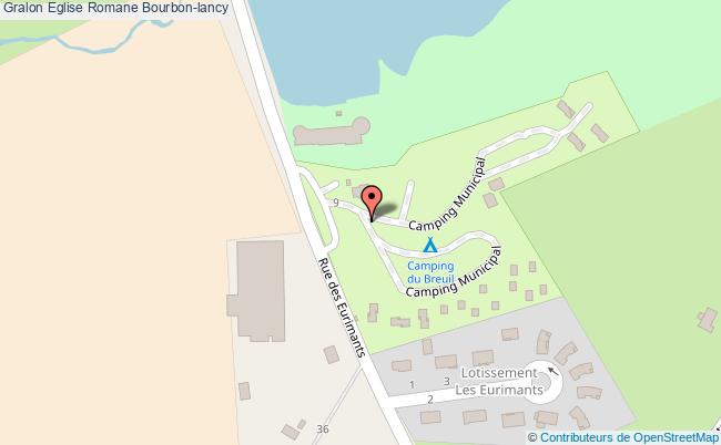 plan Eglise Romane Bourbon-lancy Bourbon-lancy