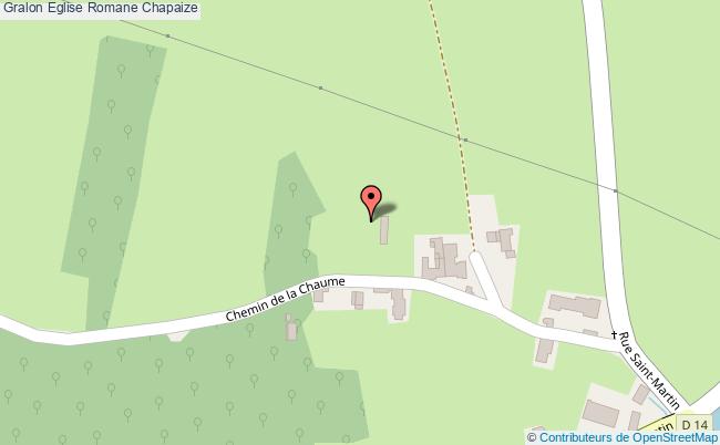plan Eglise Romane Chapaize Chapaize