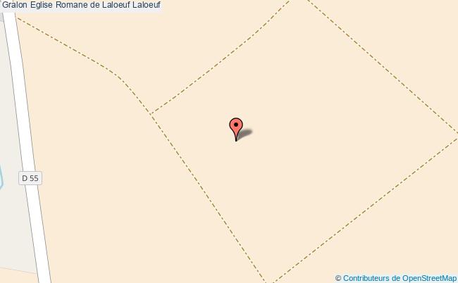 plan Eglise Romane De Laloeuf Laloeuf Laloeuf