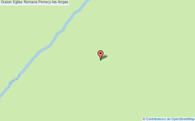 plan Eglise Romane Perrecy-les-forges Perrecy-les-forges