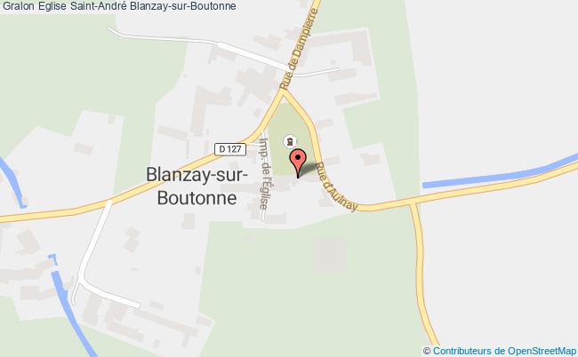 Eglise saintandré Blanzaysurboutonne tourisme