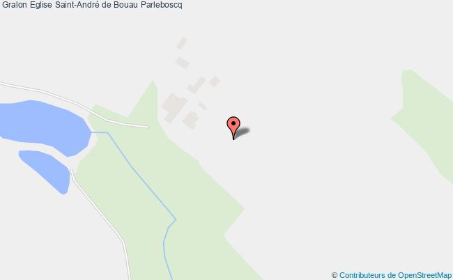 plan Eglise Saint-andré De Bouau Parleboscq Parleboscq