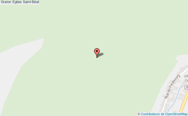 plan Eglise Saint-béat Saint-Béat