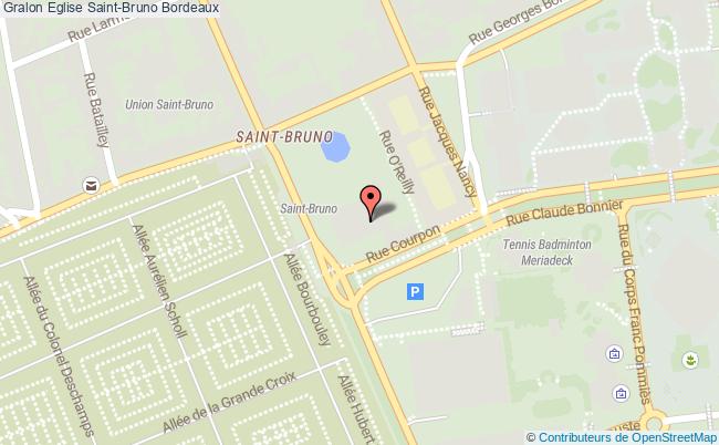 plan Eglise Saint-bruno Bordeaux Bordeaux