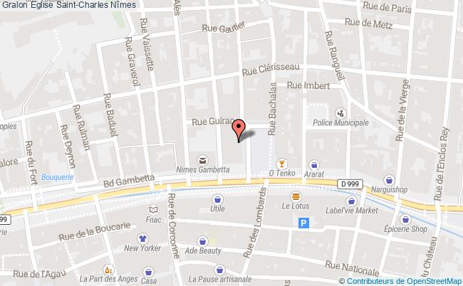 plan Eglise Saint-charles Nîmes Nîmes