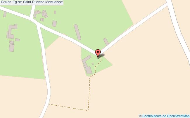 plan Église Saint-etienne Mont-disse Mont-disse