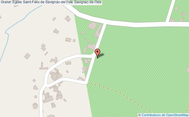 plan Eglise Saint-félix De Savignac-de-l'isle Savignac-de-l'isle Savignac-de-l'isle