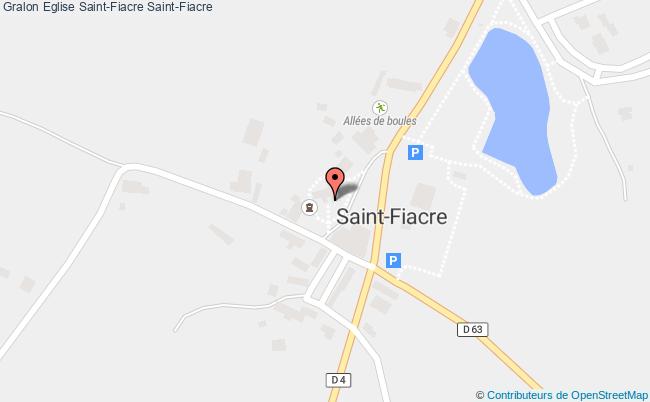 plan Eglise Saint-fiacre Saint-fiacre Saint-Fiacre