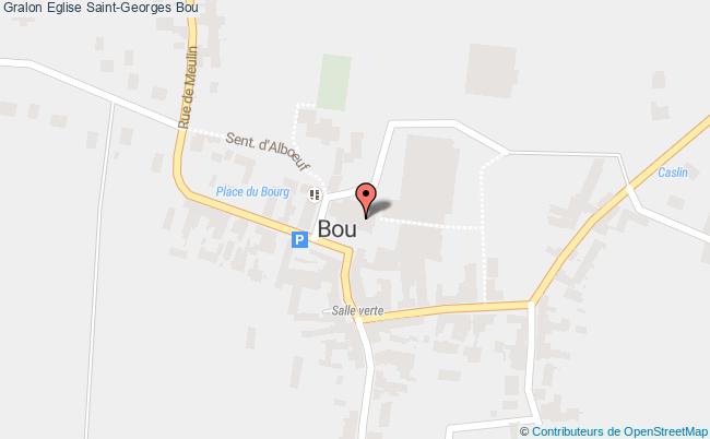 plan Eglise Saint-georges Bou Bou