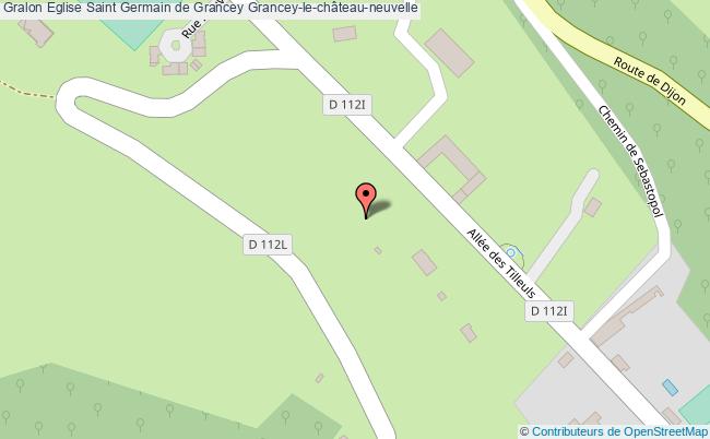 plan Eglise Saint Germain De Grancey Grancey-le-château-neuvelle Grancey-le-château-neuvelle