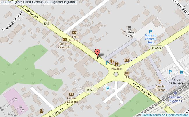 plan Eglise Saint-gervais De Biganos Biganos Biganos