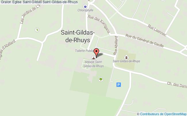 plan Eglise Saint-gildas Saint-gildas-de-rhuys Saint-Gildas-de-Rhuys