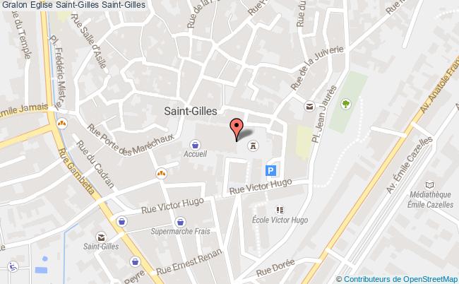 plan Eglise Saint-gilles Saint-gilles Saint-Gilles