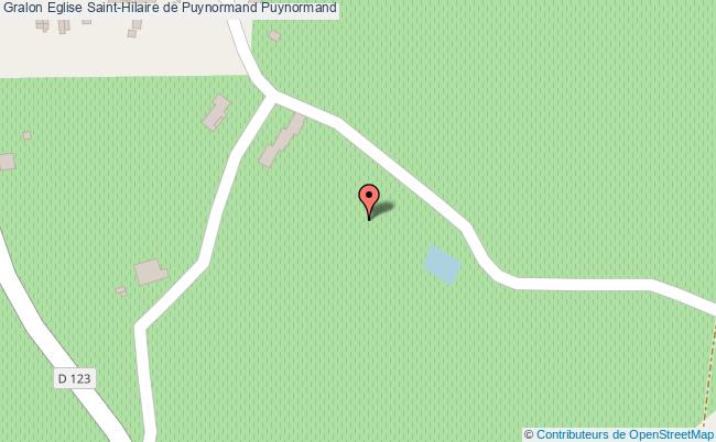 plan Eglise Saint-hilaire De Puynormand Puynormand Puynormand