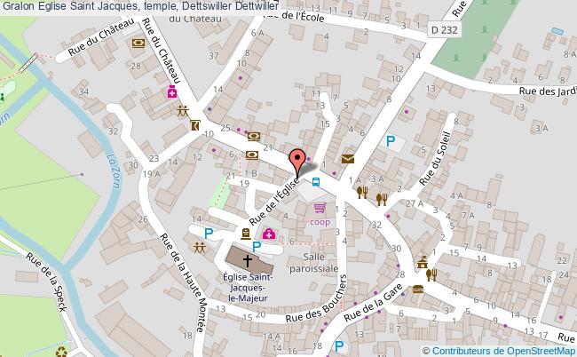 Eglise Saint Jacques, temple, Dettswiller