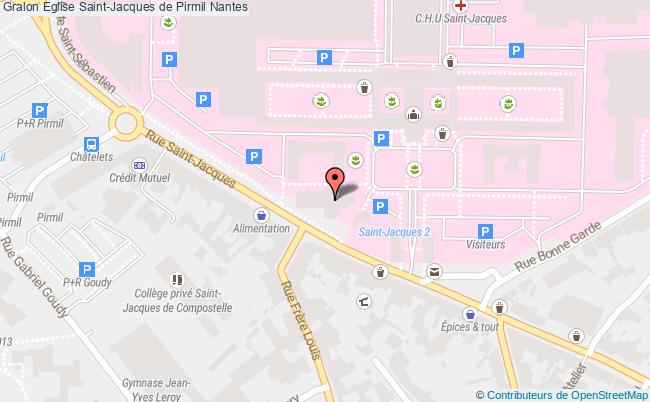 plan Eglise Saint-jacques De Pirmil Nantes Nantes