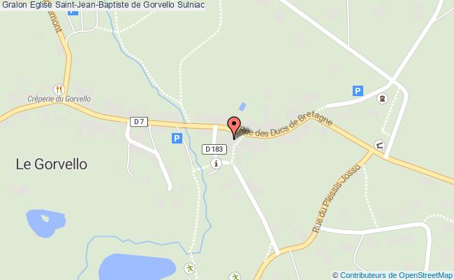 plan Eglise Saint-jean-baptiste De Gorvello Sulniac Sulniac