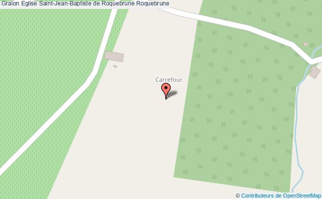 plan Eglise Saint-jean-baptiste De Roquebrune Roquebrune Roquebrune