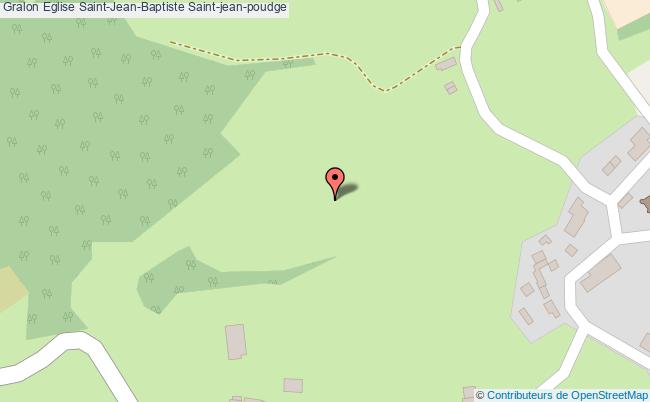 Eglise saintjeanbaptiste Saintjeanpoudge tourisme Site / monument