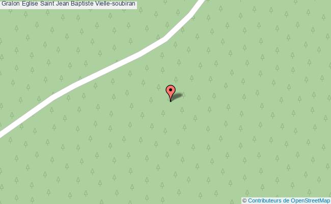 plan Eglise Saint Jean Baptiste Vielle-soubiran Vielle-soubiran