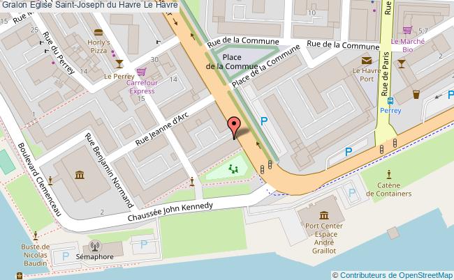 plan Eglise Saint-joseph Du Havre Le Havre Le Havre