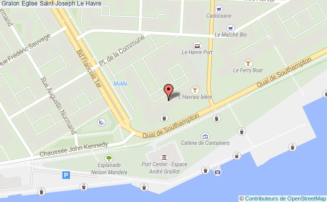 plan Eglise Saint-joseph Le Havre Le Havre