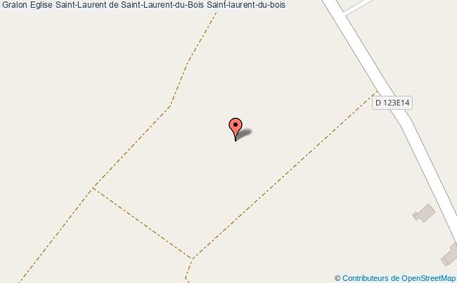 plan Eglise Saint-laurent De Saint-laurent-du-bois Saint-laurent-du-bois Saint-laurent-du-bois