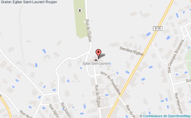 plan Eglise Saint-laurent Roujan Roujan