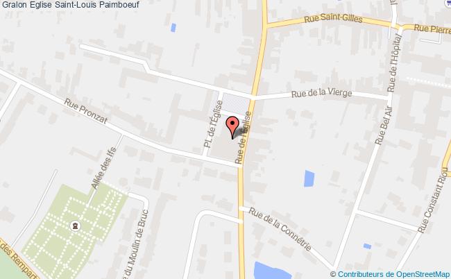 plan Eglise Saint-louis Paimboeuf Paimboeuf