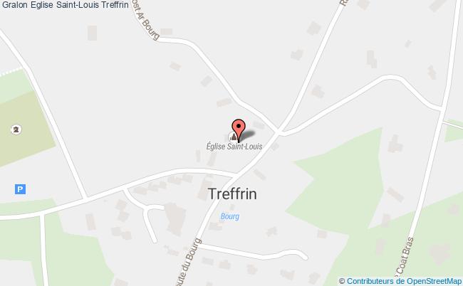 plan Eglise Saint-louis Treffrin Treffrin