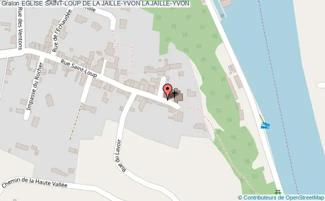 plan Eglise Saint-loup De La Jaille-yvon La Jaille-yvon LA JAILLE-YVON