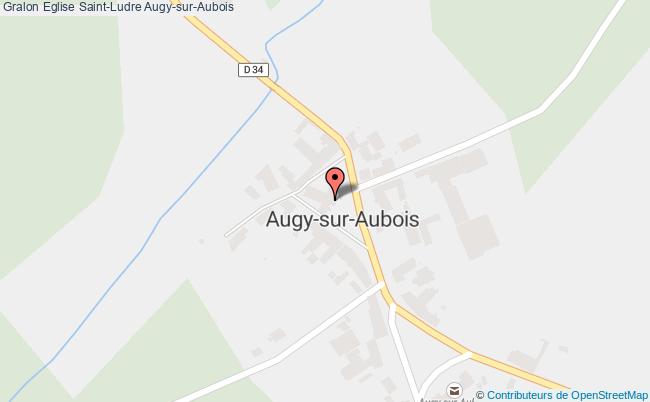plan Eglise Saint-ludre Augy-sur-aubois Augy-sur-Aubois