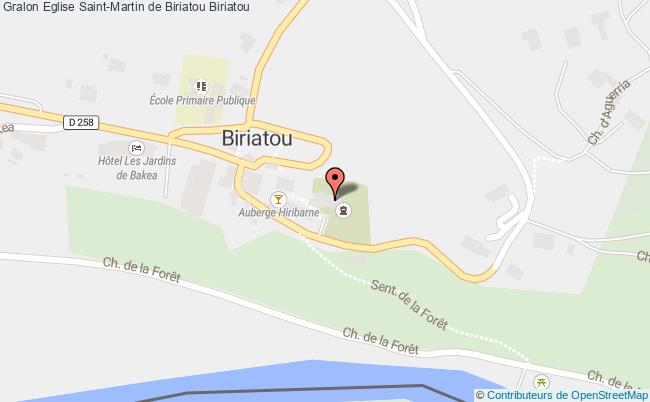 plan Eglise Saint-martin De Biriatou Biriatou Biriatou