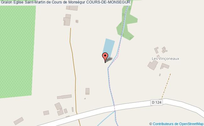 Eglise Saint-Martin de Cours de Monségur